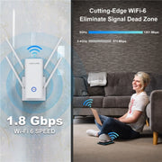 WAVLINK WN583AX1 Porta Ethernet AX1800 WiFi6 Router wireless WiFi dual band da 1,8 Gbps, US Plug, UK Plug, EU Plug, AU Plug