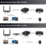 Wavlink NU72P11 Server di stampa di rete 100 Mbps USB 2.0