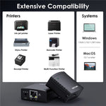 Wavlink NU72P11 Server di stampa di rete 100 Mbps USB 2.0