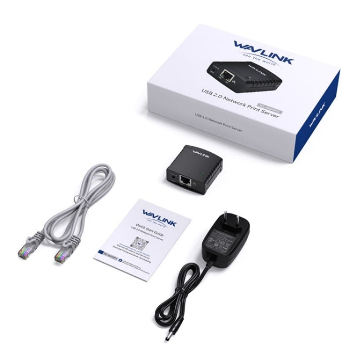 Wavlink NU72P11 Server di stampa di rete 100 Mbps USB 2.0
