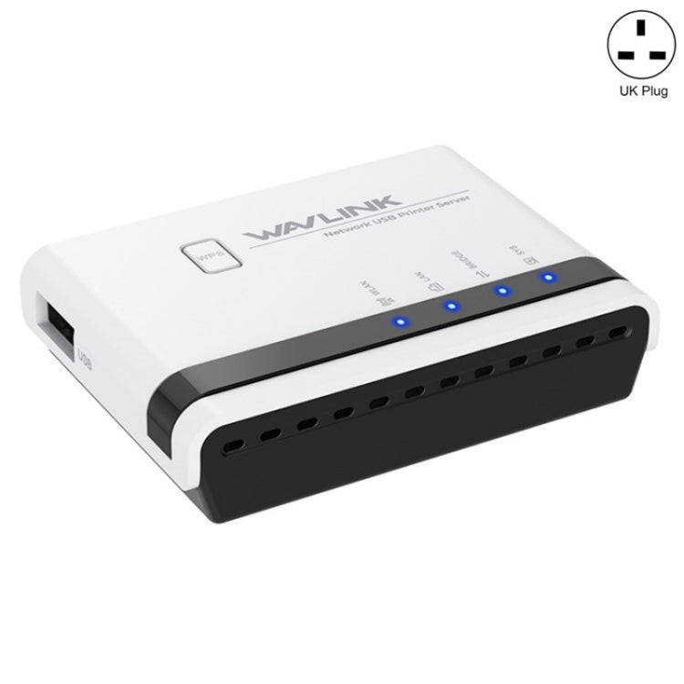 Wavlink NU516U1 Server stampante wireless USB 2.0 con LAN