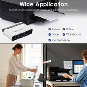 WAVLINK NU516U1 Server stampante wireless USB 2.0 con LAN 10/100Mbps/Ponte WiFi, US Plug, UK Plug, EU Plug, AU Plug