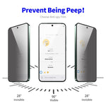 ENKAY Hat-Prince Pellicola in vetro temperato per la privacy anti-peeping da 28 gradi, For Samsung Galaxy S23 FE 5G, For Samsung Galaxy F54, For Samsung Galaxy A24 4G, For Samsung Galaxy S23+ 5G, For Samsung Galaxy S23 5G, For Samsung Galaxy A37 / A57 ...