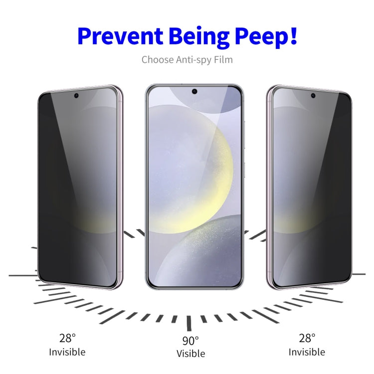 Pellicola vetro temperato privacy per Samsung Galaxy S23 FE 5G
