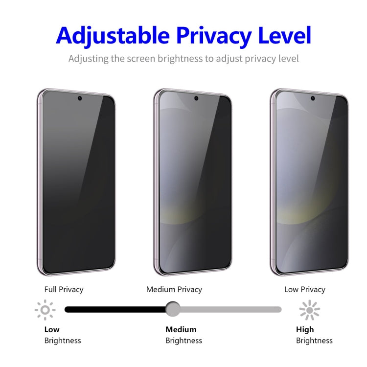 Pellicola vetro temperato privacy per Samsung Galaxy S23 FE 5G