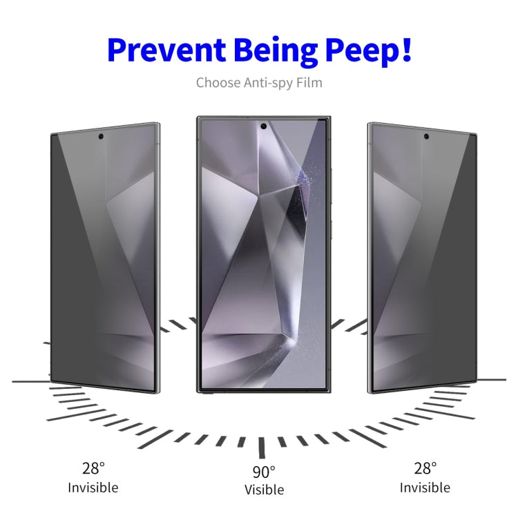 Pellicola vetro temperato privacy per Samsung Galaxy F54
