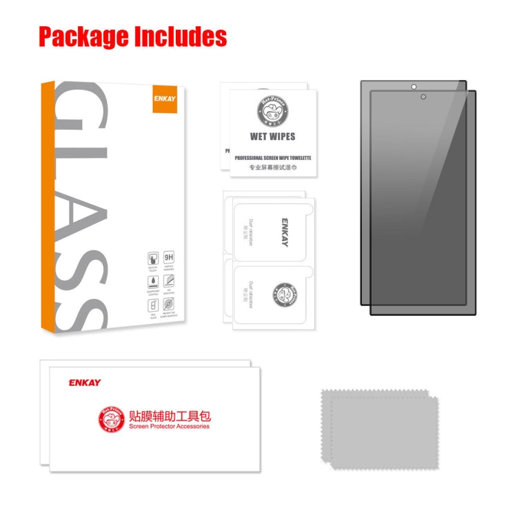 Pellicola vetro temperato privacy per Samsung Galaxy F54