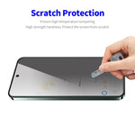 5 pellicole in vetro temperato per la privacy ENKAY Hat-Prince da 28 gradi, For Samsung Galaxy F54, For Samsung Galaxy A24 4G, For Samsung Galaxy S23+ 5G, For Samsung Galaxy S23 5G