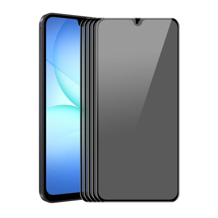 5 pellicole in vetro temperato per la privacy ENKAY Hat-Prince da 28 gradi, For Samsung Galaxy A37 / A57, For Samsung Galaxy S25 FE 5G, For Samsung Galaxy A07 4G, For Samsung Galaxy A17 5G, For Samsung Galaxy A56 5G, For Samsung Galaxy A26 5G          ...