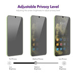 ENKAY Hat-Prince Pellicola in vetro temperato per la privacy anti-peeping da 28 gradi, For Samsung Galaxy F16 / M16, For Samsung Galaxy F06 / M06, For Samsung Galaxy A36 / A56, For Samsung Galaxy F15 / M15, For Samsung Galaxy A15 4G / 5G               ...