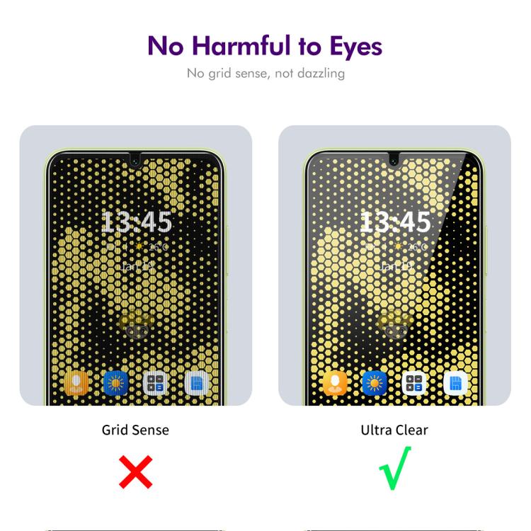 ENKAY Hat-Prince Pellicola in vetro temperato per la privacy anti-peeping da 28 gradi, For Samsung Galaxy F16 / M16, For Samsung Galaxy F06 / M06, For Samsung Galaxy A36 / A56, For Samsung Galaxy F15 / M15, For Samsung Galaxy A15 4G / 5G               ...