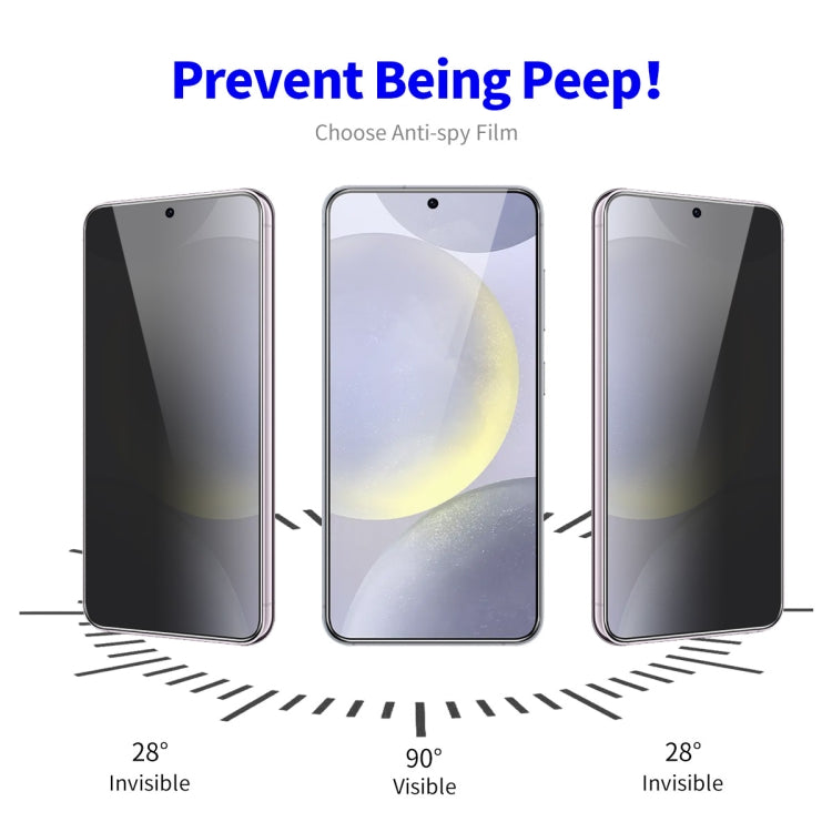 Pellicola vetro temperato privacy per Samsung Galaxy M15 e F15