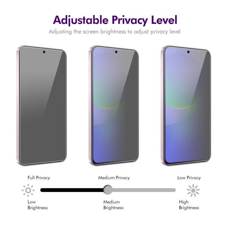5 pellicole in vetro temperato per la privacy ENKAY Hat-Prince da 28 gradi, For Samsung Galaxy A37 / A57, For Samsung Galaxy S25 FE 5G, For Samsung Galaxy A07 4G, For Samsung Galaxy A17 5G, For Samsung Galaxy A36 / A56, For Samsung Galaxy A26 5G       ...