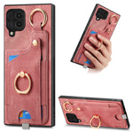 Custodia per telefono con borsa per carte ad anello in stile retrò con anello per appendere, For Samsung Galaxy M53 5G, For Samsung Galaxy M33 5G, For Samsung Galaxy A73 5G, For Samsung Galaxy A33 5G