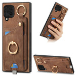 Custodia per telefono con borsa per carte ad anello in stile retrò con anello per appendere, For Samsung Galaxy M53 5G, For Samsung Galaxy M33 5G, For Samsung Galaxy A73 5G, For Samsung Galaxy A33 5G