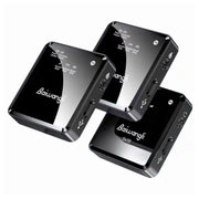 Microfono wireless lavalier doppio per iPhone