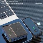 Microfono wireless con riduzione rumore e clip per collare