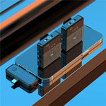 Microfono wireless lavalier 2.4G con doppio trasmettitore