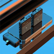 Microfono wireless lavalier 2.4G con doppio trasmettitore