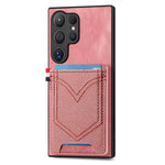 Custodia per cellulare in pelle con texture denim con slot per schede, For Samsung Galaxy A36 5G, For Samsung Galaxy S25 5G, For Samsung Galaxy S25+ 5G, For Samsung Galaxy S25 Ultra 5G