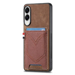 Custodia per cellulare in pelle con texture denim con slot per schede, For Samsung Galaxy A57 5G, For Samsung Galaxy A37 5G, For Samsung Galaxy S25 Edge 5G, For Samsung Galaxy A56 5G