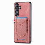 Custodia per cellulare in pelle con texture denim con slot per schede, For Samsung Galaxy A57 5G, For Samsung Galaxy A37 5G, For Samsung Galaxy S25 Edge 5G, For Samsung Galaxy A56 5G