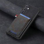 Custodia per cellulare in pelle con texture denim con slot per schede, For Samsung Galaxy A57 5G, For Samsung Galaxy A37 5G, For Samsung Galaxy S25 Edge 5G, For Samsung Galaxy A56 5G