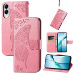 Custodia per telefono in pelle con motivo farfalla amore fiore goffrato, For Samsung Galaxy A57 5G, For Samsung Galaxy A37 5G, For Samsung Galaxy S25 Edge 5G