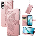 Custodia per telefono in pelle con motivo farfalla amore fiore goffrato, For Samsung Galaxy A57 5G, For Samsung Galaxy A37 5G, For Samsung Galaxy S25 Edge 5G