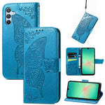 Custodia per telefono in pelle con motivo farfalla amore fiore goffrato, For Samsung Galaxy A56 5G, For Samsung Galaxy A26, For Samsung Galaxy A36 5G