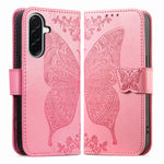 Custodia per telefono in pelle con motivo farfalla amore fiore goffrato, For Samsung Galaxy A56 5G, For Samsung Galaxy A26, For Samsung Galaxy A36 5G