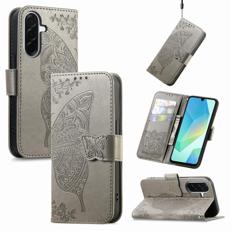 Custodia per telefono in pelle con motivo farfalla amore fiore goffrato, For Samsung Galaxy A57 5G, For Samsung Galaxy A37 5G, For Samsung Galaxy S25 Edge 5G