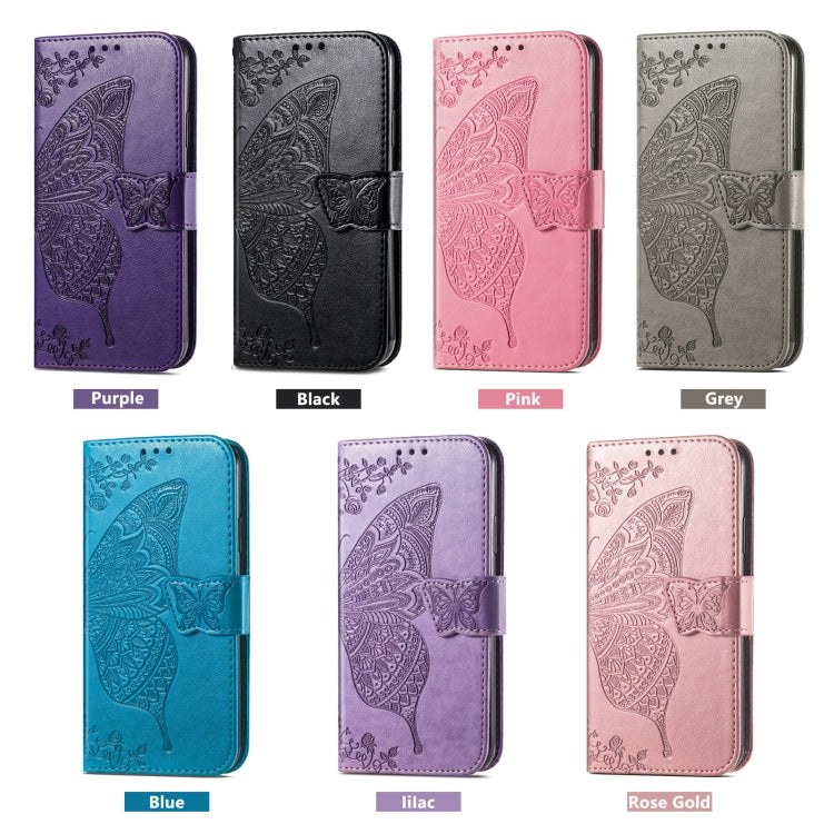 Custodia per telefono in pelle con motivo farfalla amore fiore goffrato, For Samsung Galaxy A56 5G, For Samsung Galaxy A26, For Samsung Galaxy A36 5G