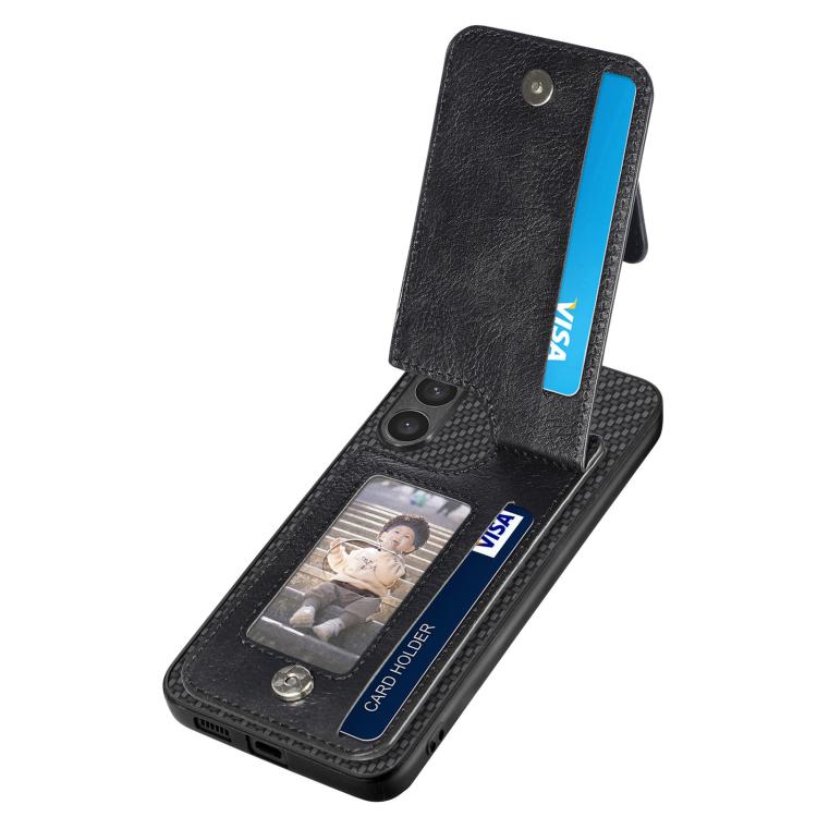 Custodia per telefono con cerniera verticale con cerniera in fibra di carbonio, For Samsung Galaxy A57 5G, For Samsung Galaxy A37 5G, For Samsung Galaxy S25 Edge 5G, For Samsung Galaxy A56 5G