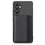 Custodia per telefono con blocco RFID per porta carte magnetiche in fibra di carbonio, For Samsung Galaxy S24 Ultra 5G, For Samsung Galaxy S24+ 5G, For Samsung Galaxy S24 5G, For Samsung Galaxy S23 FE 5G