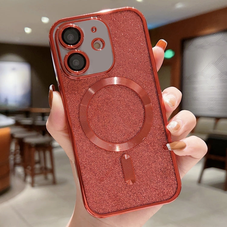 Custodia per telefono in TPU galvanico MagSafe Glitter, For iPhone 12, For iPhone 12 Pro Max, For iPhone 12 Pro