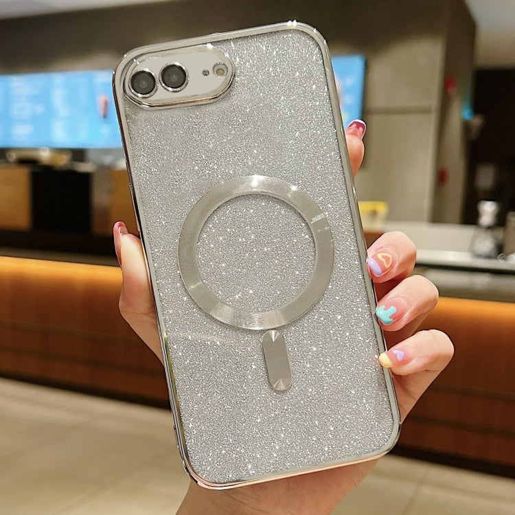 Custodia per telefono in TPU galvanico MagSafe Glitter, For iPhone 7 Plus / 8 Plus