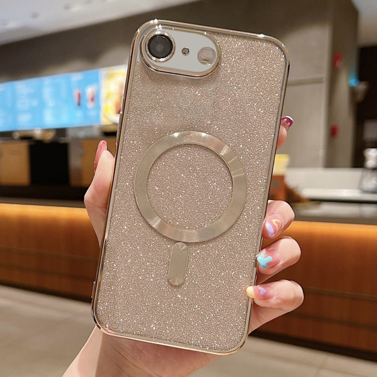 Custodia per telefono in TPU galvanico MagSafe Glitter, For iPhone 14 Pro, For iPhone 14 Pro Max, For iPhone SE 2022 / 7 / 8