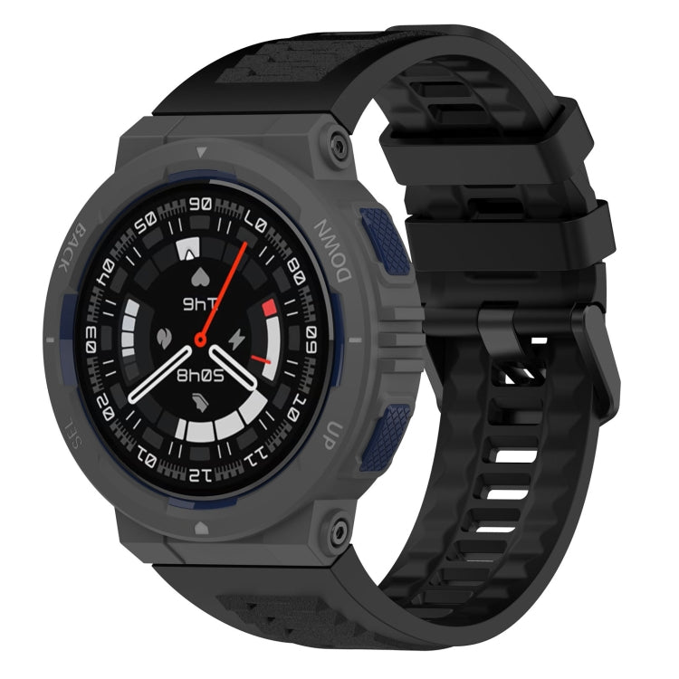 Cinturino per orologio in silicone tinta unita, For Amazfit Active Edge A2212