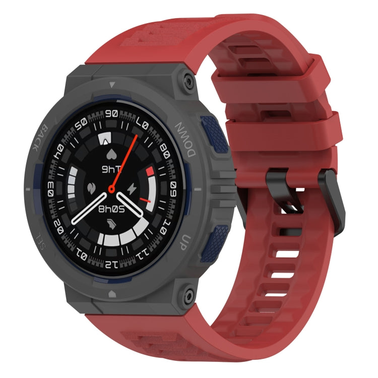 Cinturino per orologio in silicone tinta unita, For Amazfit Active Edge A2212