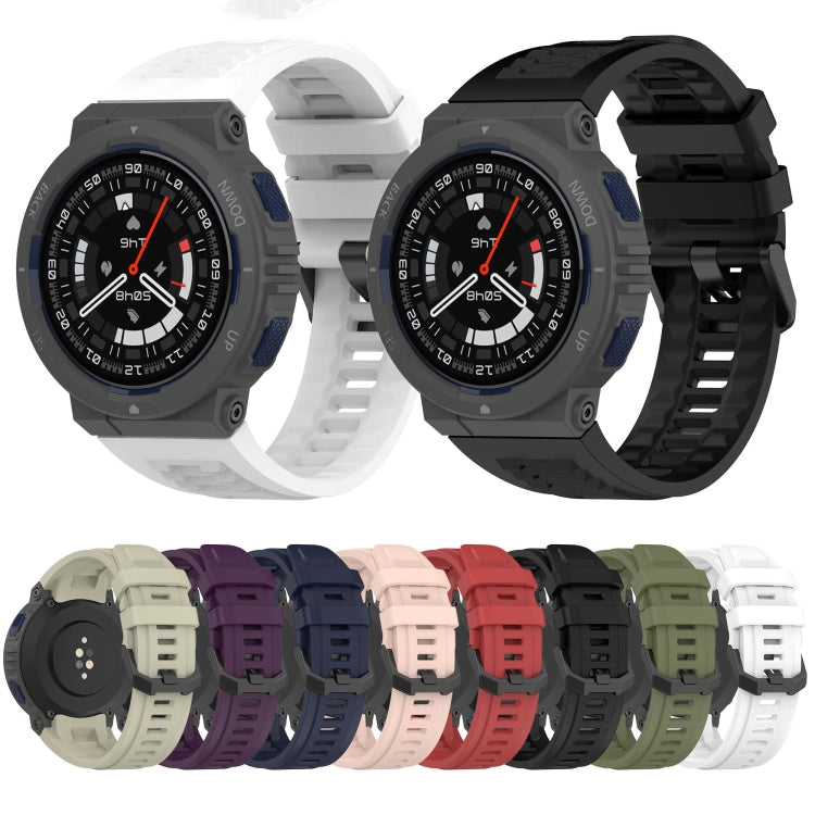 Cinturino per orologio in silicone tinta unita, For Amazfit Active Edge A2212