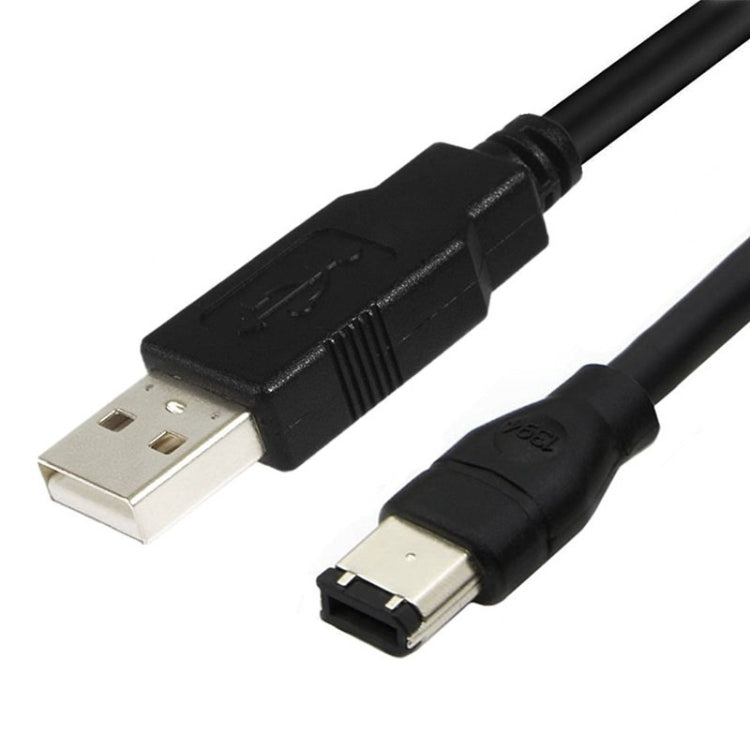 JUNSUNMAY Firewire IEEE 1394 Cavo convertitore adattatore da 6 pin maschio a USB 2.0 maschio, 1.8m, 3m, 4.5m