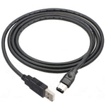 JUNSUNMAY Firewire IEEE 1394 Cavo convertitore adattatore da 6 pin maschio a USB 2.0 maschio, 1.8m, 3m, 4.5m