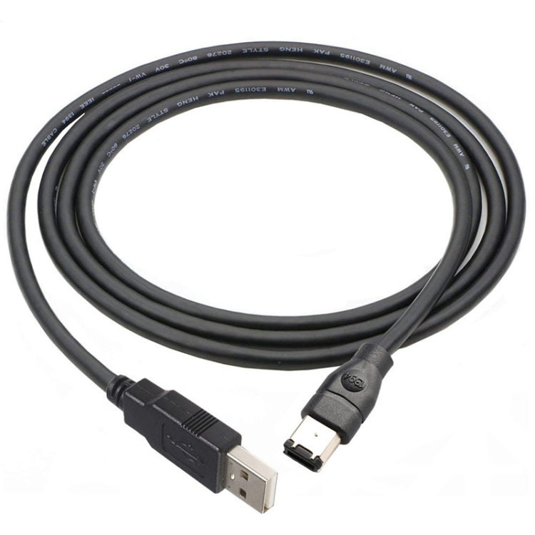 JUNSUNMAY Firewire IEEE 1394 Cavo convertitore adattatore da 6 pin maschio a USB 2.0 maschio, 1.8m, 3m, 4.5m