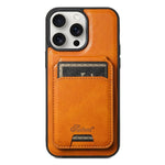 Custodia per telefono posteriore staccabile in pelle Suteni H15 MagSafe Oil Eax, For iPhone 16 Pro, For iPhone 16 Plus, For iPhone 16, For iPhone 15 Pro Max