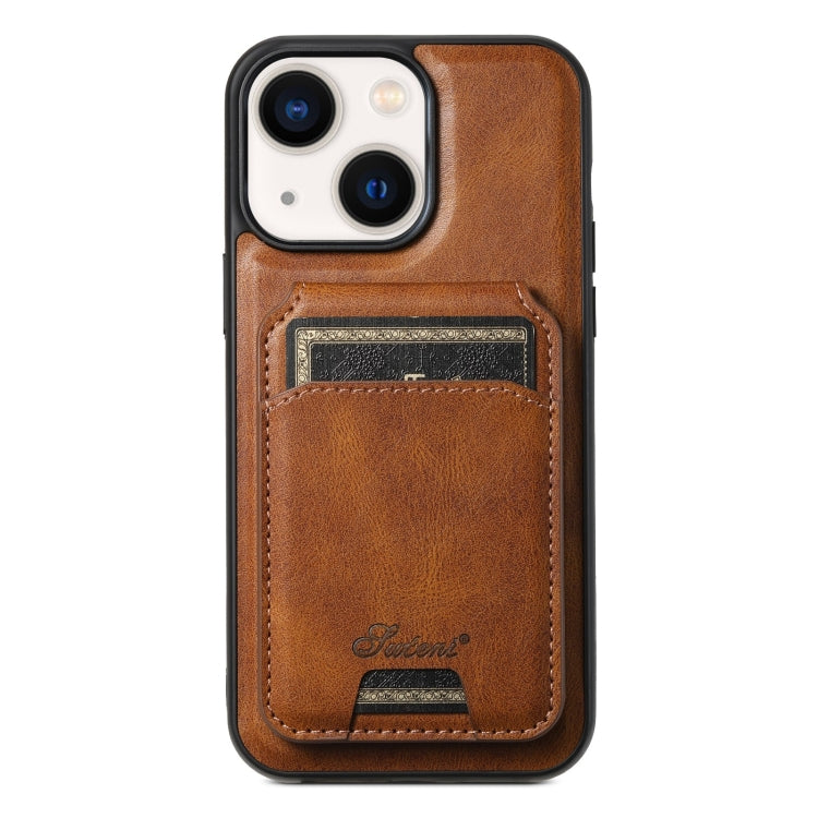 Custodia per telefono posteriore staccabile in pelle Suteni H15 MagSafe Oil Eax, For iPhone 14, For iPhone 14 Pro, For iPhone 14 Pro Max, For iPhone 13 Pro Max
