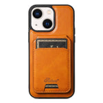 Custodia per telefono posteriore staccabile in pelle Suteni H15 MagSafe Oil Eax, For iPhone 14, For iPhone 14 Pro, For iPhone 14 Pro Max, For iPhone 13 Pro Max