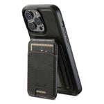 Custodia per telefono posteriore staccabile in pelle Suteni H15 MagSafe Oil Eax, For iPhone 13 Pro, For iPhone 13, For iPhone 12, For iPhone 12 Pro Max