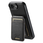 Custodia per telefono posteriore staccabile in pelle Suteni H15 MagSafe Oil Eax, For iPhone 12 Pro, For iPhone 17e / 16e