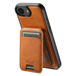 Custodia per telefono posteriore staccabile in pelle Suteni H15 MagSafe Oil Eax, For iPhone 12 Pro, For iPhone 17e / 16e